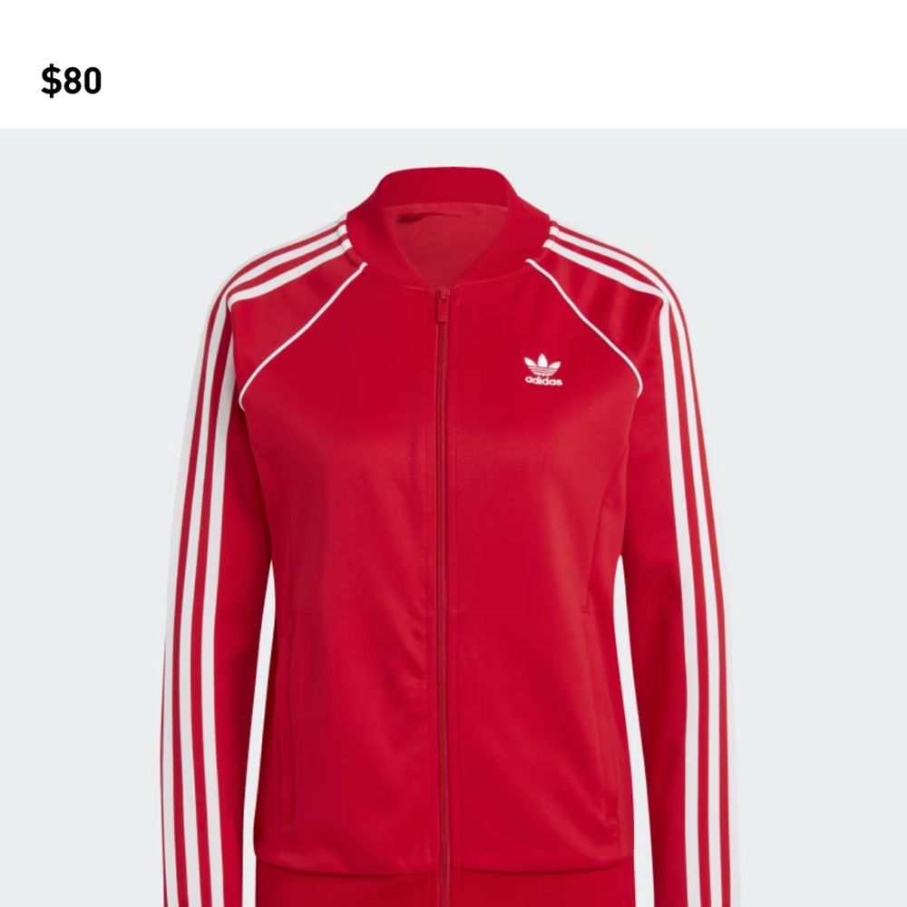 Adidas Red Women's Jacket